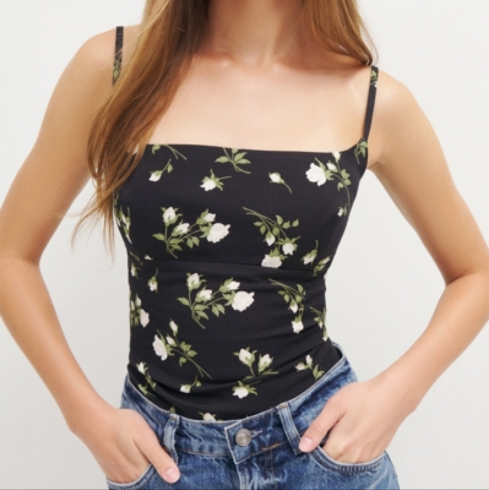 Reformation Gracie Top in Rosalie NWT
